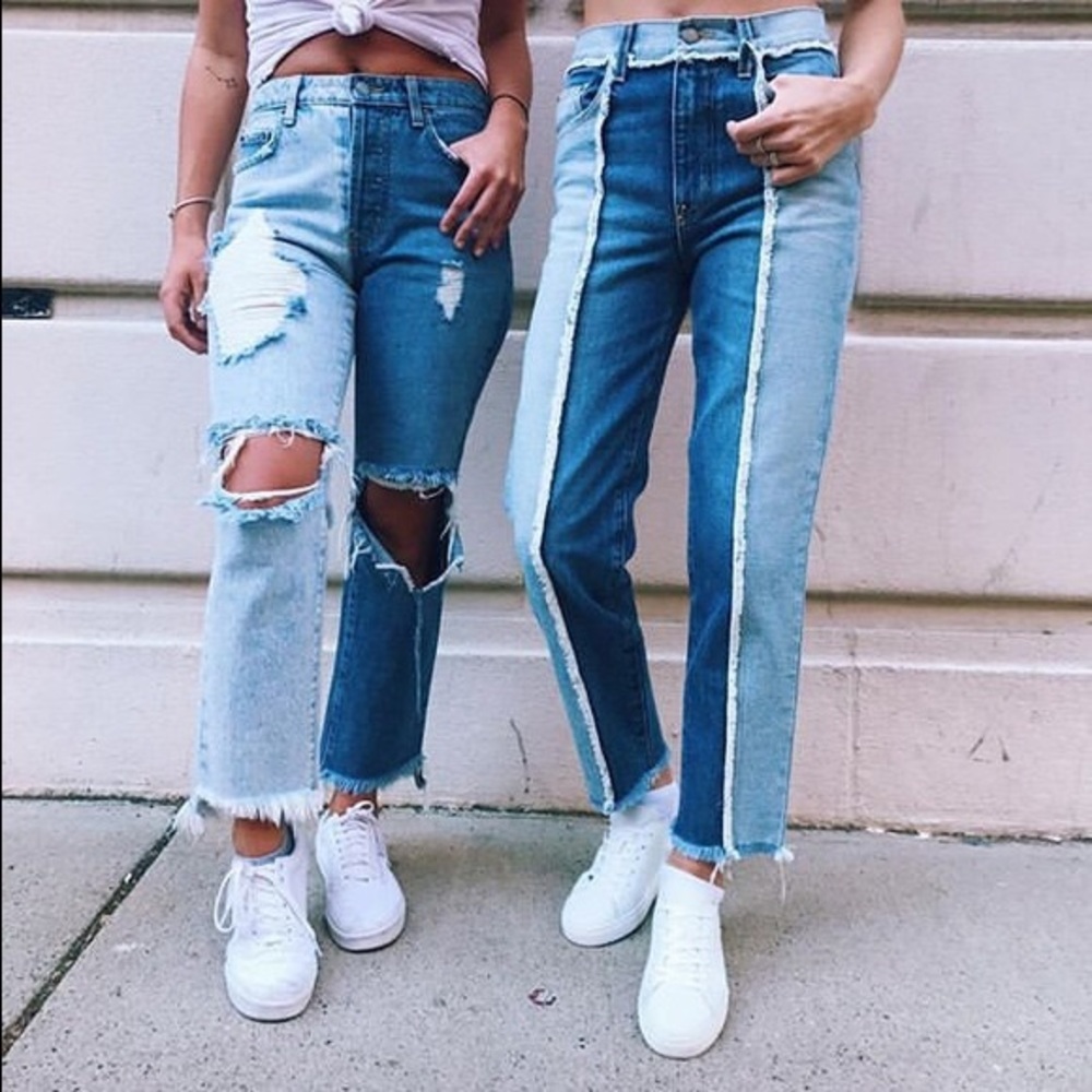 LF Carmar two toned jeans